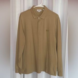 Lacoste Long Sleeve Tan